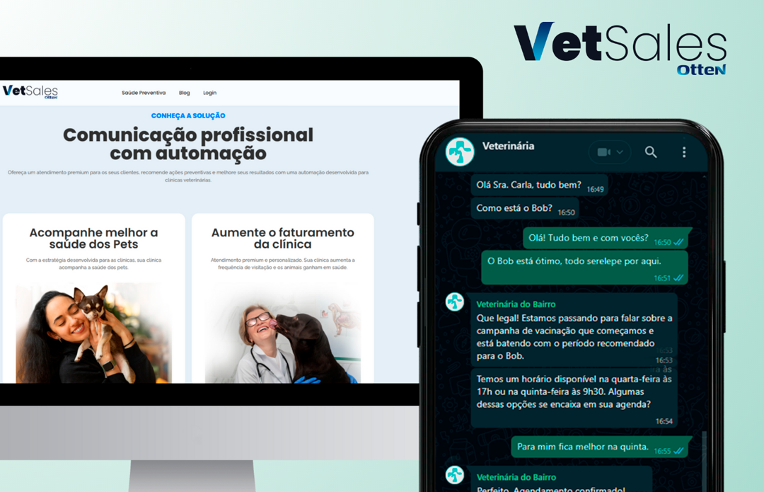 Interface do sistema VetSales